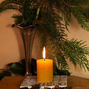 Image showing a burning candle.